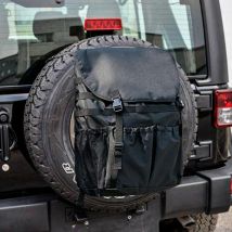 Borsa portaoggetti per pneumatici di scorta per Jeep Wrangler JK TJ YJ 1987-2021 borse da carico portautensili organizer per bagagliaio zaino Multi-tasche