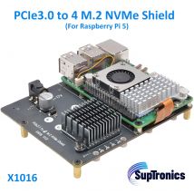 PCIe3.0 bis 4 M.2 NVMe-Schild für Raspberry Pi 5