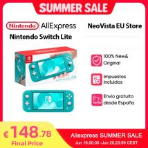 Nintendo Switch Lite Nintendo Switch consola de juegos portátil 32G almacenamiento interno pantalla táctil LCD de 5,5 pulgadas Bluetooth 4,1 Coral
