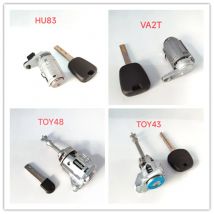 Car key door lock Left Right Door Lock Cylinder Key For hu66 hu101hu100r hu100 hy22 hon66 nsn14 fo21 toy43 hu83 va2t toy48 sip22