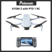 Drone Potensic C0 ATOM 2 con telecomando PTD 1 video 4K, fotocamera 8K Riprese verticali 10KM 2.7K, traccia AI per riprese notturne
