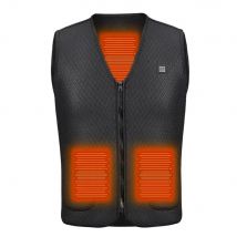 5 and 9 Areas Heated Vest Men Women USB Stylish Portable Trend Technology Windproof for Outdoor Sports Hiking M-4XL