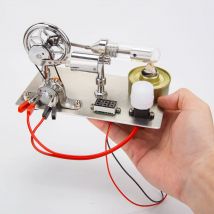 Stirlingmotor Modell Generator Mini Metall Dampfmaschine Physik Experiment Populärwissenschaft Produktion Erfindung Spielzeug Modell Geschenk