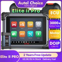 Autel MaxiSys Elite II Pro Strumento scanner diagnostico per auto J2534 Programmazione ECU Codifica ECU Motore TruSpeed CAN FD/DoIP Elite 2 Pro