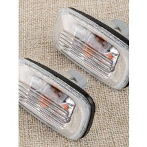 1 Pair Car Side Turning Light Fender Maker Signal Lamp Corner Indicator Fit for Toyota Lexus ES300 Land Cruiser LC80 LC100 Hilux