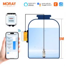 ME202W 5m Measuring Rang SmartLife TUYA App Smart Home Real Time Reminder Wifi Mobile Liquid Ultrasonic Water Level Sensor