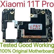 Global Version Original Unlocked Motherboard for Xiaomi 11T Pro Tested Circuit Plate Main Logic Board for Xiaomi 11T Pro