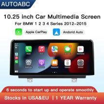 1920 x 720 Multimedia-Touchscreen für BMW 1er/2er/3er/4er F20/F21/F22/F30/F31/F32/F33/F34/F35/F36 NBT-System Android Auto Wireless Apple Carplay Airplay und Spiegelbildschirm, unterstützt After-Sales-