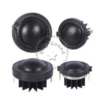 1.2"/1.5" Inch Tweeter 4/6/8Ohm 30W Silk Film Treble Speaker With Heat Sink High Pitch Stereo Loudspeaker Horn 19/25 Core