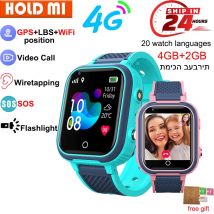 LT21 4G inteligentny zegarek dzieci GPS WIFI połączenie wideo SOS IP67 wodoodporny Smartwatch dla dzieci ekran aparatu Tracker lokalizacja telefon zegarek