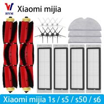Per Xiaomi Norma Mijia 1S Roborock S5 S50 Max S6 MaxV S6 Pure E4 E5 Robot Aspirapolvere Accessori Mop Rullo Spazzola Laterale Pezzi di Ricambio