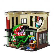 Audrey 2-Piranha-Pflanzenhaus-Bauset, Horror Shop Piranha-Blumenbausatz, kreatives Spielzeug-Set, Weihnachts- und Geburtstagsgeschenk für Kinder
