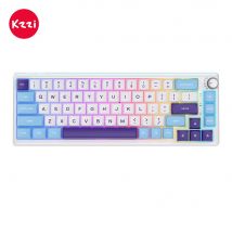 KZZI K68pro 68% Layout Tastiera Rgb Mini tastiera wireless a tre modalità 68 tasti Tastiera meccanica portatile per PC/IPhone iPad