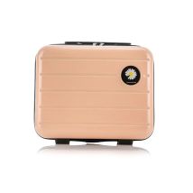 Kaki/bianco/verde/giallo/nero borsa cosmetica da 14 pollici piccola valigia da viaggio da donna bagaglio materiale compressivo dimensioni: muslimah