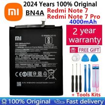 Batteria di ricambio per telefono di alta qualità originale 4000mAh BN4A al 100% per Xiaomi Redmi