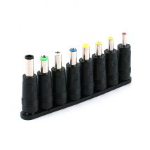 8-in-1 DC power jack female plug adapter Connectors  AC DC Power Charger Supply Adapter Tips Connector Jack to Plug Charging 5V