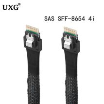 SFF-8654 schlankes sas ziel zu pci-e slimline sas 4,0 SFF-8654 4i 38pin host mini sas kabel