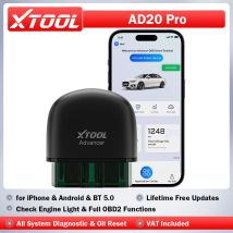 XTOOL Advancer AD20PRO Scanner OBD2 Wireless BT, Strumento Diagnostico per iPhone e Android, Lettore Codici Auto, Scansione Completa del Sistema con Reset Olio e Test Batteria, Aggiornamenti Gratuiti