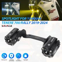 Tenere 700/Rally Motorcycle Spotlight Auxiliary Hidden Front Fog Light LED Driving Lights For Yamaha XTZ700 World Raid Explore