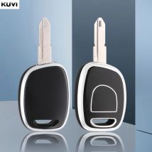 TPU Auto Remote Key Shell Fob Fall Abdeckung Anzug Für Renault Twingo Clio Kangoo Master KEIN Chip Uncut Klinge Keyless Entry Zubehör