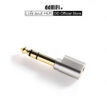 DD ddHiFi DJ65A(AL) adattatore Audio da 6.35mm maschio a 3.5mm in lega di alluminio nuovo per dispositivi Desktop con porta di uscita da 6.35mm