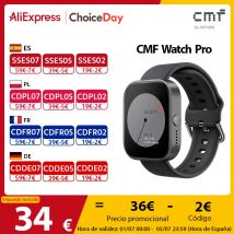 Versione globale CMF by nut Watch Pro 1.96 "AMOLED Bluetooth 5.3 chiamate BT con riduzione del rumore AI Smartwatch GPS CMF watch Pro
