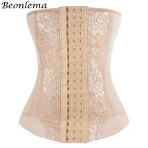 Mesh besticktes Korsett Body Shaper Faja Taille Trainer Original kolumbianische Hüftgürtel für Frauen Bauchstraffung Kontrolle Shapewear