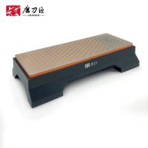 TAIDEA Mola diamantata di grandi dimensioni 600/1000Grit Pietra per affilare a doppio lato Sistema professionale per affilare i coltelli Wetstone