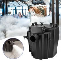 Maszyna do suchej lodu CO2 6000W EU US, wytwornica niskopowierzchniowego mgły, dużej mocy z kontrolą DMX na wesela, imprezy DJ, dyskoteki, do klubów i barów.