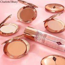 Charlotte Tilbury Airbrush Flawless Finish Refillable Blurring Setting Powder Lip Gloss Flawless Blurring Matte Blush CT Makeup