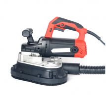 GM03 Tragbarer dreiköpfiger Handschleifer, 220 V, 2450 W, Hand-Bodenschleifer, Trimmmaschine, Betonwand-Schleifscheibe