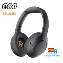 QCY H3 Lite ANC auriculares inalámbricos Bluetooth 5,3 auriculares para juegos controlador de 40mm sonido HiFi sobre la oreja auriculares conexión multipunto