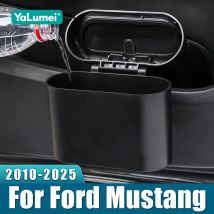 Für Ford Mustang 2010 2011 2012 2013 2014 2015 2016 2017 2018 2019 2020 2021 2022 2023 2024 2025 Tragbare Auto Mülleimer Bin