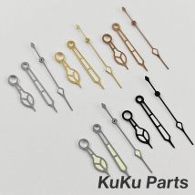 NH35 Cathedral Hands Silver Gold Black Rose Gold Hands Fit NH34 NH35 NH36 NH38 NH70 Movement Watches Pointers Green Luminous