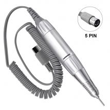 35000RPM DC 3 e 5 PIN Trapano elettrico per unghie Maniglia per lima Smerigliatrice per smalto Manipolo Strumento per manicure Accessori per trapano per unghie