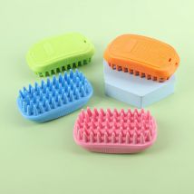 Pet Bath Brush Rubber Comb Hair Removal Brush Pet Dog Cat Grooming Cleaning Glove Massage Pet Hair Care Tool