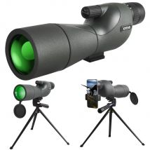 25-75x60 Telescopio Cannocchiale Potente Zoom Monoculare FMC BAK4 Impermeabile Per Bird Watching Tiro Al Bersaglio Con Treppiede