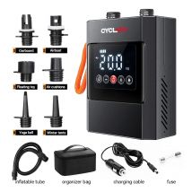 Pompa SUP ricaricabile per barca Stand-Up Paddle 20PSI Pompa gonfiabile wireless in PVC per kayak Surf Kite Materasso Accessori per tende