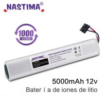 Nastima-Batería de repuesto de iones de litio para aspiradora, 12V, 5000mAh, para Neato Botvac serie D, Neato BotVac 70e 75 80 85 D75 D85