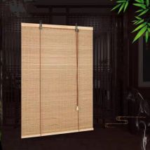 Aqumotische Bambus vorhänge im Freien mit Lifter-Rollen dekoration für Balkon-/Teestube-/Gartens chattie rungen aus natürlichem Holz