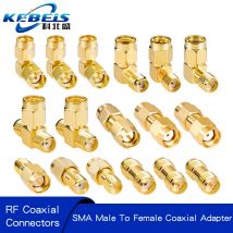 2 Stück SMA-Steckverbinder SMA zu SMA Adapter SMA zu SMA / RPSMA Stecker & Buchse Aufsteckbarer Gerader RF-Koax-Adapter ﻿