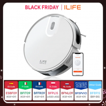 Aspirapolvere robot ILIFE V20, aspirazione 5000 Pa, navigazione intelligente SOF LiDAR, controllo APP, pulizia personalizzabile, ricarica automatica