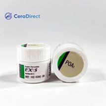 Kuraray Noritake ex3 Pasta opaca 6g POA2 POnA2 Polvere di porcellana metallica dentale