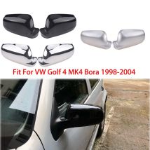 Rhyming Rückspiegel-Abdeckungsgehäuse, passend für VW Golf 4, MK4 Bora 1998–2004, links und rechts, Tür-Außenspiegelkappe, Autozubehör