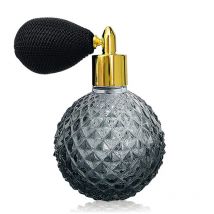 100ml Kristall Kunst Vintage-Stil leer nachfüllbare Parfüm Zerstäuber Quaste Spray bittere Flasche mit Airbag Barware