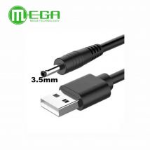 Cavo di ricarica da USB a CC da 3,5 mm Connettore USB A maschio a jack da 3,5 Adattatore per caricabatterie di alimentazione da 5 V per cavo di alimentazione HUB USB