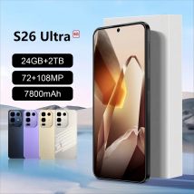Nuevo teléfono inteligente Original para S26 Ultra 5G 7.3HD Snapdragon 8 gen4 tarjeta Sim Dual 22G + 2TB teléfono móvil Android desbloqueado