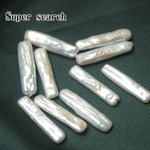 100 % natürliche Süßwasserperle, quaderförmig, barocke lose Perlen, Schmuck-Charm, Damen-DIY-Armband, Halskette, Anhänger, Schmuck, 5–24 mm