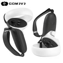 GOMRVR For Meta/Oculus Quest 2 VR Touch Controller Silicone Grip Sleeve Anti-slip and Sweatproof VR Protective Case Accessories