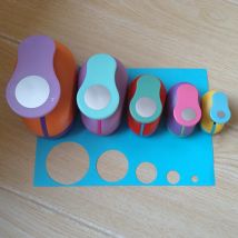 1pc 3" 2" 1,5" 1" Runde Kreis Handwerk Papier Cutter Scrapbooking Schule Puncher EVA locher
